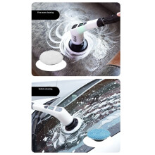 Household Cordless Scrubber Kitchen Gadgets Brushes Bathroom Broom Toilet Mops Electric Multipurpose Cleaning Brush