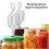 Bubble Airlock Set Fermentation Airlock Set for Brewing, Wine, Beer, Sauerkraut 7