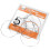 Shuffle 5-String Banjo Strings Copper Alloy Wound for Beginners and Practice Banjo Accessories 7