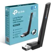 TP-Link UB500 Plus Long Range USB Bluetooth Adapter PC, Wireless Connectivity, Adjustable Multi-Directional Antenna, 5.3 Bluetooth Dongle for PC, Win