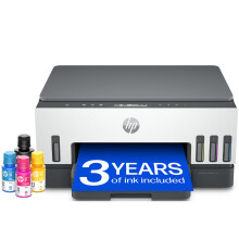 HP Smart Tank 7005 All in One Printer | Perfect for Home | Colour | Wireless | Print, Scan, Copy | Includes up to 3 Years of Ink | Refillable | 2-Sid