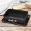Rectangular Cake Pan with Removable Bottom, Carbon Steel Baking Tin for Cheesecake, Tiramisu, Mousse, Dishwasher Safe 2