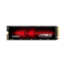 Lexar ARES 512GB SSD, M.2 2280 PCIe Gen4x4 1.4 Internal NVMe SSD, Up to 7,200MB/s Read, Internal Solid State Drive for PS5, PC, Laptop, Gamers, Creat