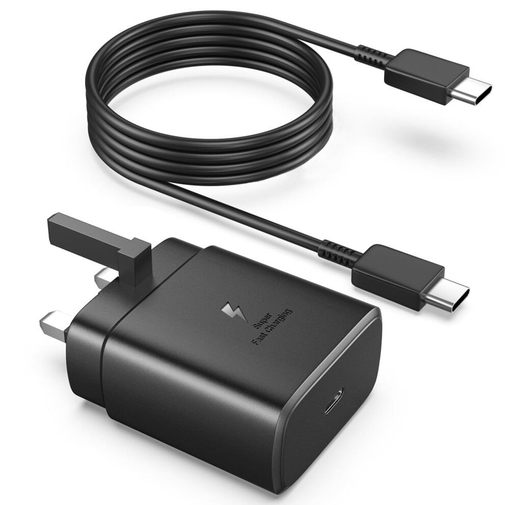 45W Super Fast Charger For Samsung, [2M Cable Included] Usb C Charger Compatible With Samsung Galaxy S24 Ultra/S24+/S24/S23 Ultra/S23/S22/S21/S20, A5 8229088675722