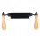 Felled Draw Shave Knifes Draw Shave Tool Efficient Comfortable Grip Tree Bark Peeler Tool for Woodworking Bark Removal 1