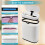 Sensor Bins for Kitchen, 8L Touchless Sensor Bin, Waterproof Automatic Bin with Lid, for Kitchen Bathroom 4