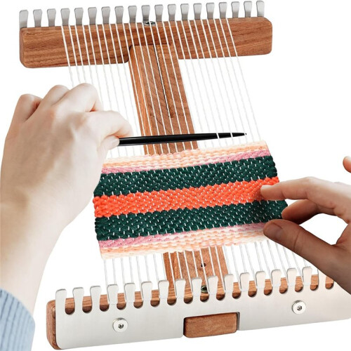 Adjustable  Weaving Loom, Ideal for Beginners & Advanced Weavers 2