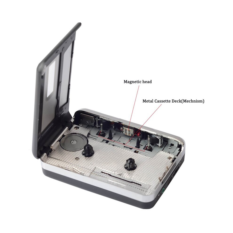 Cassette Player Usb Cassette To Mp3 Converter Capture Audio Music Player Tape Cassette Recorder Kit, With Usb Transfer 6031866418665