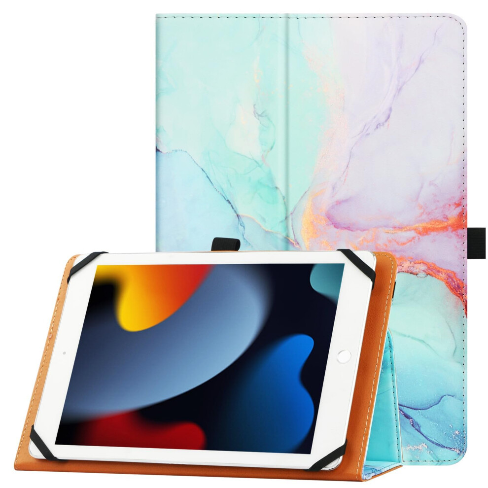 Hgwalp Universal Case For 9"-11" Inch Tablet, Folio Protective Case Cover With Stand Function And Handstrap,Suitable For 9",9.7",10", 10.1", 10.5", 1 4806948215492