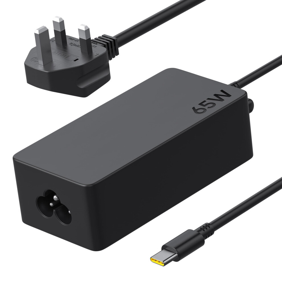 65W Usb C Charger, Lenovo Laptop Charger For Lenovo Thinkpad X1 Carbon T14 T15 T480 T480s T490 T580 T590 E14 E15 E480 E580 E590 X13 X380 L13 L14 L15 5003686729406