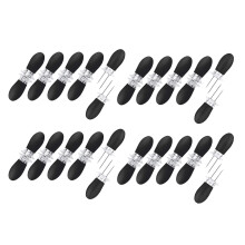 20Pcs/10 Pairs Corn Holders Portable Fruit Holder Barbecue Supplies Stainless Steel Corn the Cob BBQ Fork Skewers