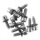 10Pcs Adapter Screws for   M1 M2 M3 M4 M5 SIM Adapter Sleeve  Accessories 1