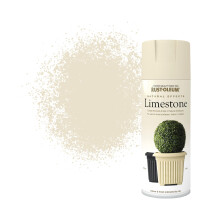 Rust-Oleum 400ml Natural Effects Spray Paint Aerosol - Limestone