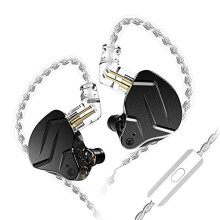 KZ ZSN Pro X Dual Driver In Ear Earphone 1BA 1DD Wired Earphone HiFi Sport Gaming Earbuds Headphones Compatibility for Phone Computer Tablet with Gif