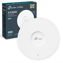 TP-Link EAP653 AX3000 WiFi 6 Wireless Access Point, Dual Band Gigabit, PoE+ Powered, 160MHz Channel, Seamless Roaming, Ceiling Mount Wi-Fi Access poi