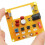 AD584 Voltage Reference Module 4-Channel 2.5V 5V 7.5V 10V Adjustable Output, 4.5-30V Wide Input 5