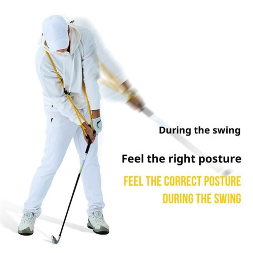 Thoracic Spine Rotation Trainer, Swing Trainer, Swing Correction Belt,  Rotation Training Equipment 1