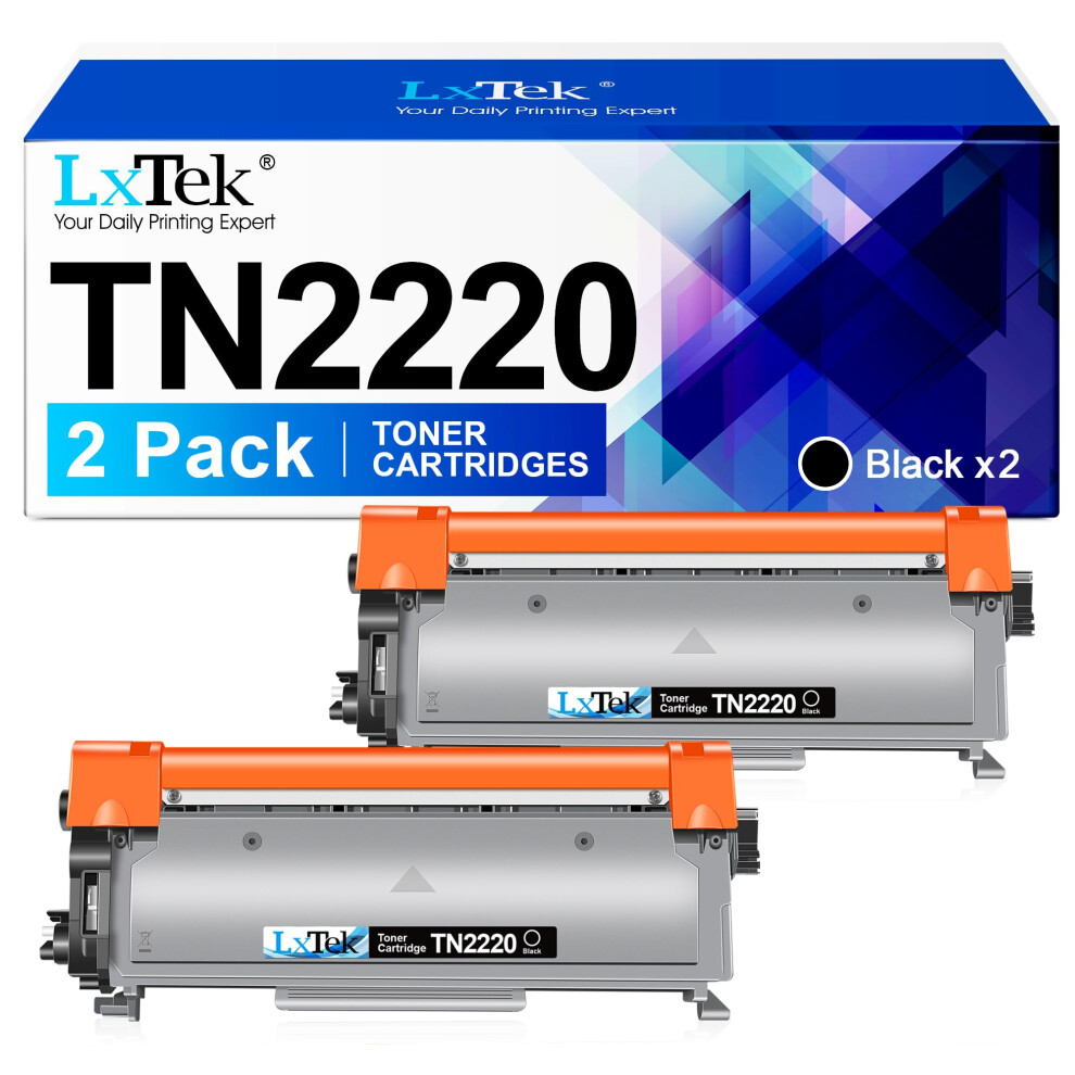 Lxtek Tn2220 Compatible Toner Cartridge Replacement For Brother Tn2220 Tn-2220 Tn2010 Tn-2010 Compatible With Hl-2130 2240 2240D 2250Dn 2270Dw 7360N 5009495214898