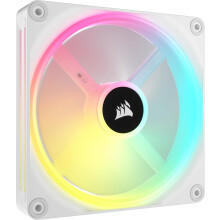 Corsair iCUE LINK QX140 RGB 140mm Magnetic Dome RGB Single Fan - White