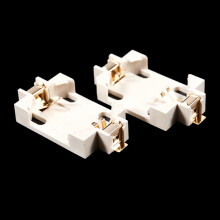 20 Stueck Batterie Gehaeuse CR2032 SMD Zellenknopf Batterie Halter Sockel Gehaeuse Weiss