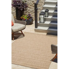 Modern Style Rugs Natural Jute Indoor Outdoor Rug, Hardwearing Durable Jute Suitable for Bedroom, Living Room, Hallway, Bathroom, Lounge, Office Room