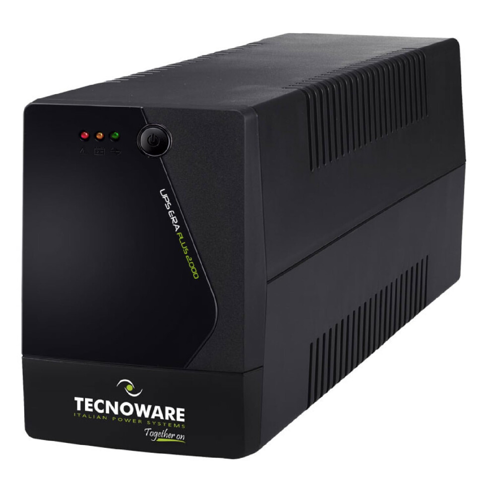 Tecnoware Power Systems - Era Plus 2000 Ups, 2000 Va Uninterruptible Power Supply, Iec Outputs, Autonomy Up To 40 Min, Avr Stabilization, Usb Tecnoma 1167357854836