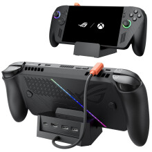 JSAUX Steam Deck Dock (4-in-1), 4K@60Hz for ROG Xbox Ally/Xbox Ally X/Steam Deck OLED/ROG Ally X/Legion Go 2/S, Docking Station with HDMI 2.0 4K@60Hz