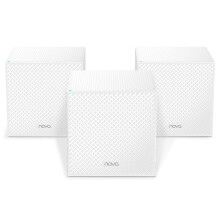 Tenda Nova MW12 Mesh WiFi System - Whole Home Tri-Band AC2100 WiFi - 6000sq² Coverage - 3 Gigabit Ports - Easy Setup - Replaces Router & Extender - 3