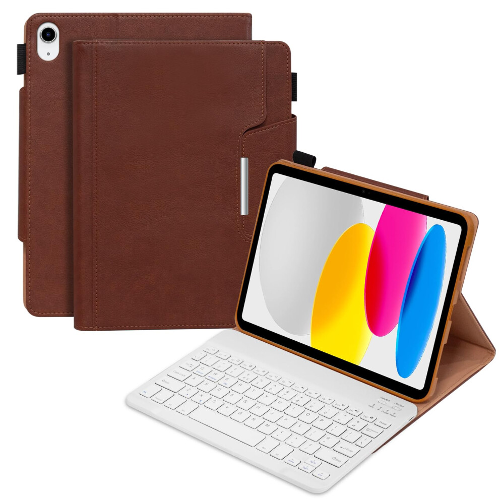 Sxniwbai For Ipad 10Th /A16 11Th Generation Case With Keyboard Detachable Keyboard Case For Ipad 10Th 10.9" 2022/A16 11Th Generation 11" 2025 With Pe 4396783997535