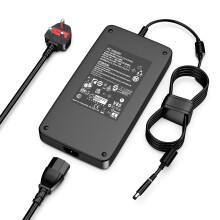 MAXPOR 240W 19.5V 12.3A Laptop Charger Compatible with Dell Alienware M15 M17 R1 R2 R3 R4 R5 M17X R2 R3 M18X Area-51m G5 G7 Precision 7780 7770 7680