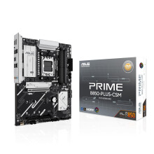 ASUS PRIME B850-PLUS-CSM, AMD ATX Motherboard, 8+2+1 Power Stages, DDR5 Slot, PCIe 5.0, 3 M.2 Slots, Wi-Fi 6E, Ethernet Realtek 2.5Gb, DisplayPort, H