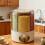 Kitchen Rice Bucket, Household Grain Storage Box, Sealed Rotating Compartment Grain Container Gray Medium 2
