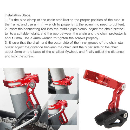 Durable MTB Chain Deflector Aluminium 2