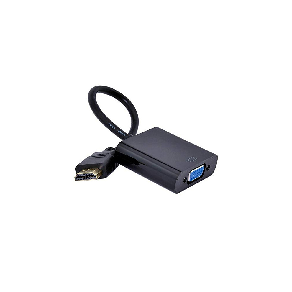 Multibao Hdmi To Vga Converter Adapter (Male To Female) For Computer, Desktop, Laptop, Pc, Monitor, Projector, Hdtv, Xbox And More 8185441291452
