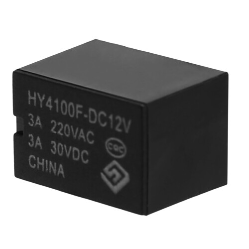 10 pcs  Electronic Relays  12V Black
