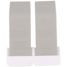 Fermaporta Set di 2 pacchi Premium Wedged in gomma per arresti pesanti con supporto decorativo per l'archiviazione-Perfect Doorstop per Draft Arresto