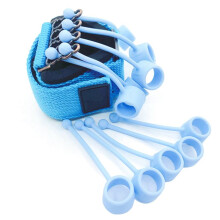 Finger Flexion Extension Training Equipment Musical Instrument Finger Power Exerciser Silicone Hand Grip (40 Lbs)