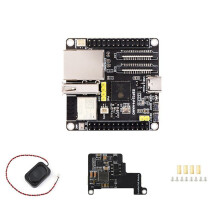 ESP32-P4- Development Board+POE Module+Speaker Kit Dual-Core RISC-V WiFi6 Bluetooth5/BLE RJ45 100M Ethernet Port
