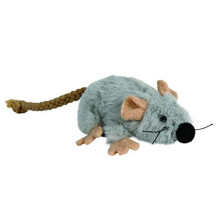 Trixie Spielmaus, Plüsch, 7 cm,Grey