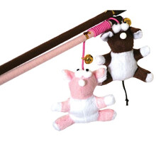 Rosewood Jolly Moggy Mouse Catnip Filled Teaser, clear