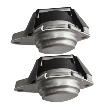 2Pcs Engine Mount Bearings 3D0399151AF for Phaeton Flying 2006-2012 Transmission Rubber Bracket