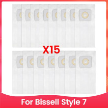 15PCS Vacuum Cleaner Bags Replacement for Style 7 1739 3522 3525 3545 3550 3554 6592 Series Replace Part 32120