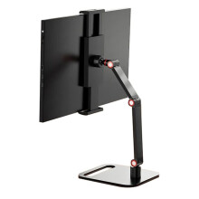 Portable Monitor Stand, Universal Metal Desk Holder,16 Inch Universal,Desktop Flat Bracket for Live Broadcast