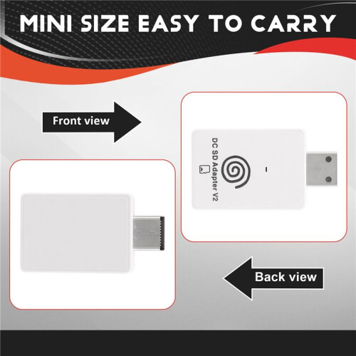 Tf Card Adapter Reader V2 Voor for  Dreamcast En Cd Met Dreamshell Boot Loader 2