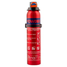 UltraFire UFXALPHA 600g Powder Fire Extinguisher for Cars, Caravans, Boats & Travel | 5 Year Warranty and Fully Kitemarked | Ready to Use Multi-Purpo