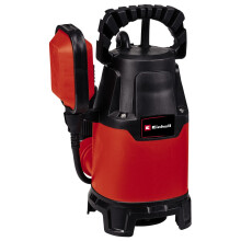 Einhell Dirty Water Pump 330W for Extraction of Ponds, Excavations, Cellar Areas and Rain Water, 9,500 L/h Flow Rate, Max. 6m Delivery Height, Ø 25mm