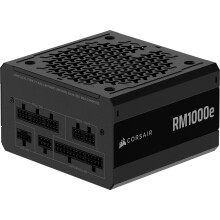 CORSAIR RM1000e (2025) Fully Modular Low-Noise ATX Power Supply with 12V-2x6 Cable – ATX 3.1 & PCIe 5.1 Compliant, Cybenetics Gold Efficiency, 105