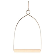 Trixie 5827 Wooden Bow Swing 15 27 cm, Beige
