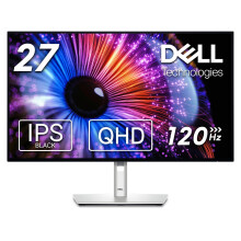 Dell U2724DE UltraSharp Thunderbolt 27 Inch QHD (2560x1440) Monitor, 120Hz, IPS Black, 5ms, 98% DCI-P3, 2 Thunderbolt, 2 USB-C, 2 DisplayPort, HDMI,