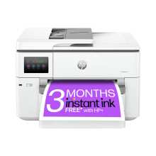 HP OfficeJet Pro 9730e All-in-One Printer | Colour | for Small Office | Wireless | Print, Scan, Copy, ADF | Up To A3 | 2 Tray | 3 Months of free Inst